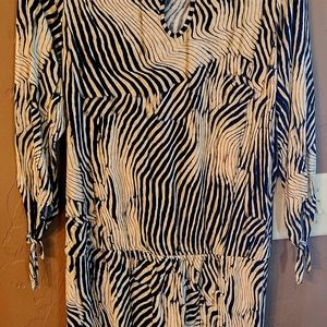 Tiger Print Summer Dress